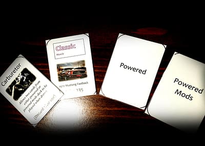 Powered: A Card Game for Car Collector’s and Enthusiast’s